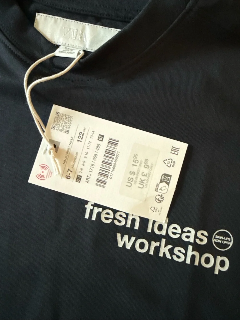 ZARA- Fresh Ideas Workshop  Layered-Look Tee